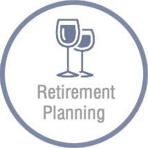 Retirement planning icon